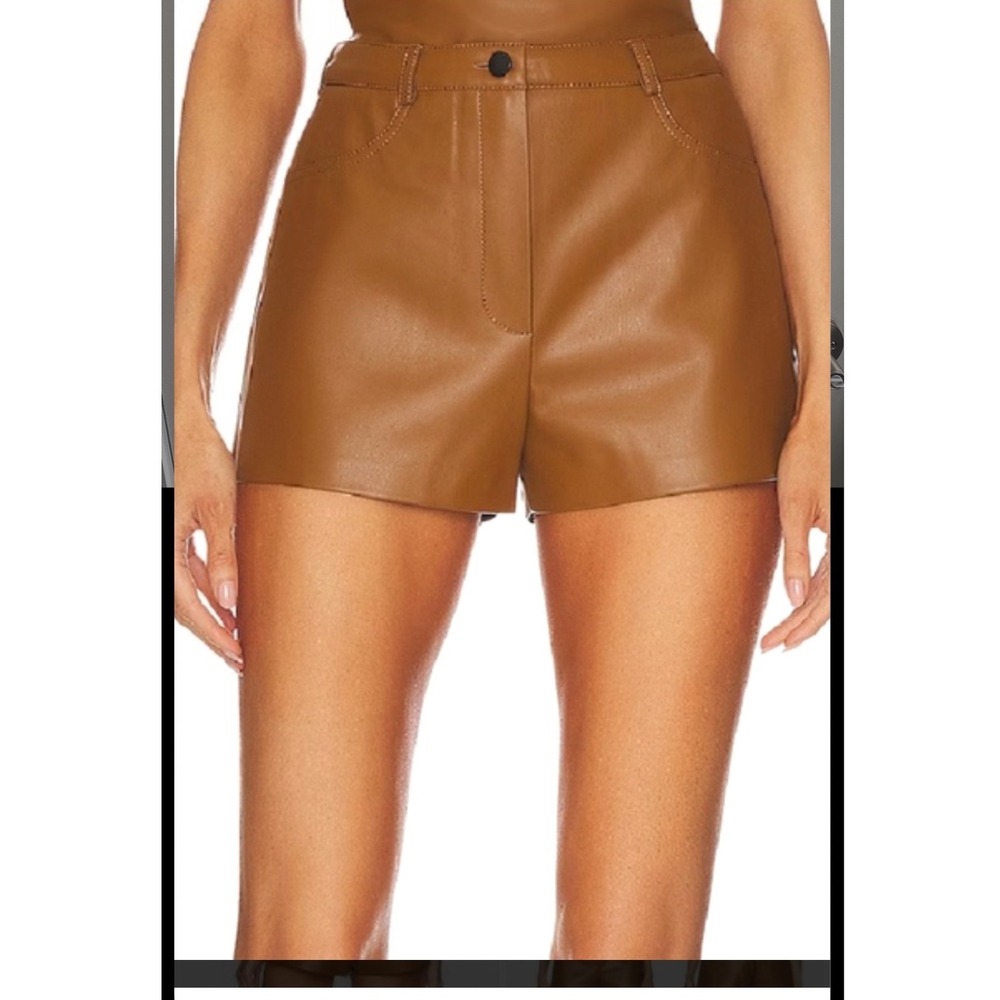 Cultnaked Faux Leather High Waisted Shorts Medium boho goth festival party